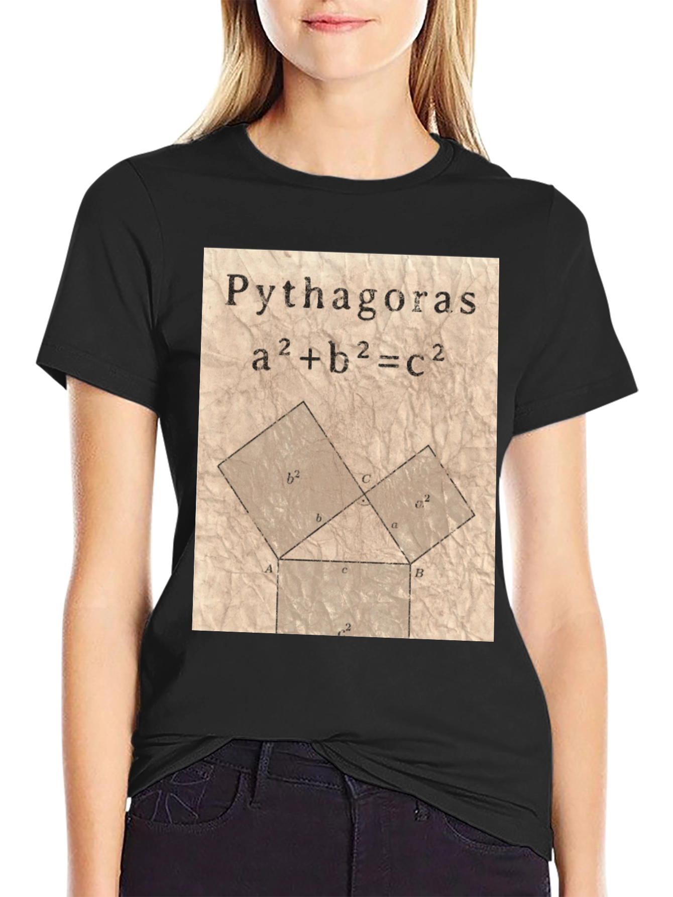 Pythagoras Theorem T-Shirt - Math Equation Tee