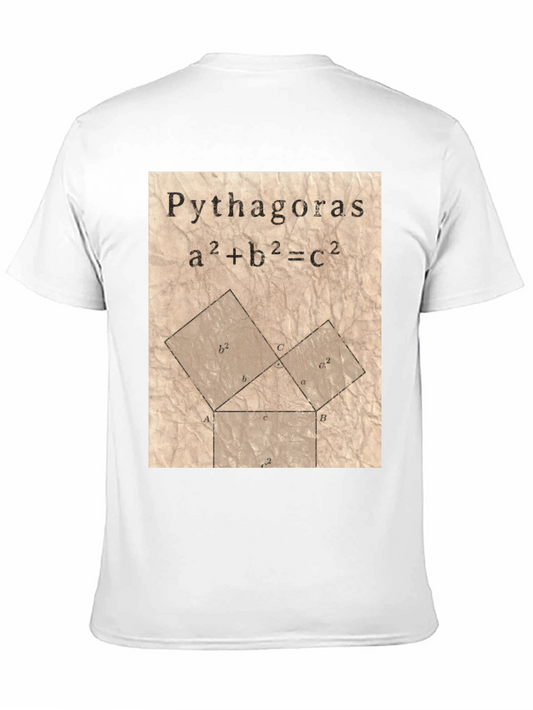 Pythagoras Theorem T-Shirt - Math Equation Tee