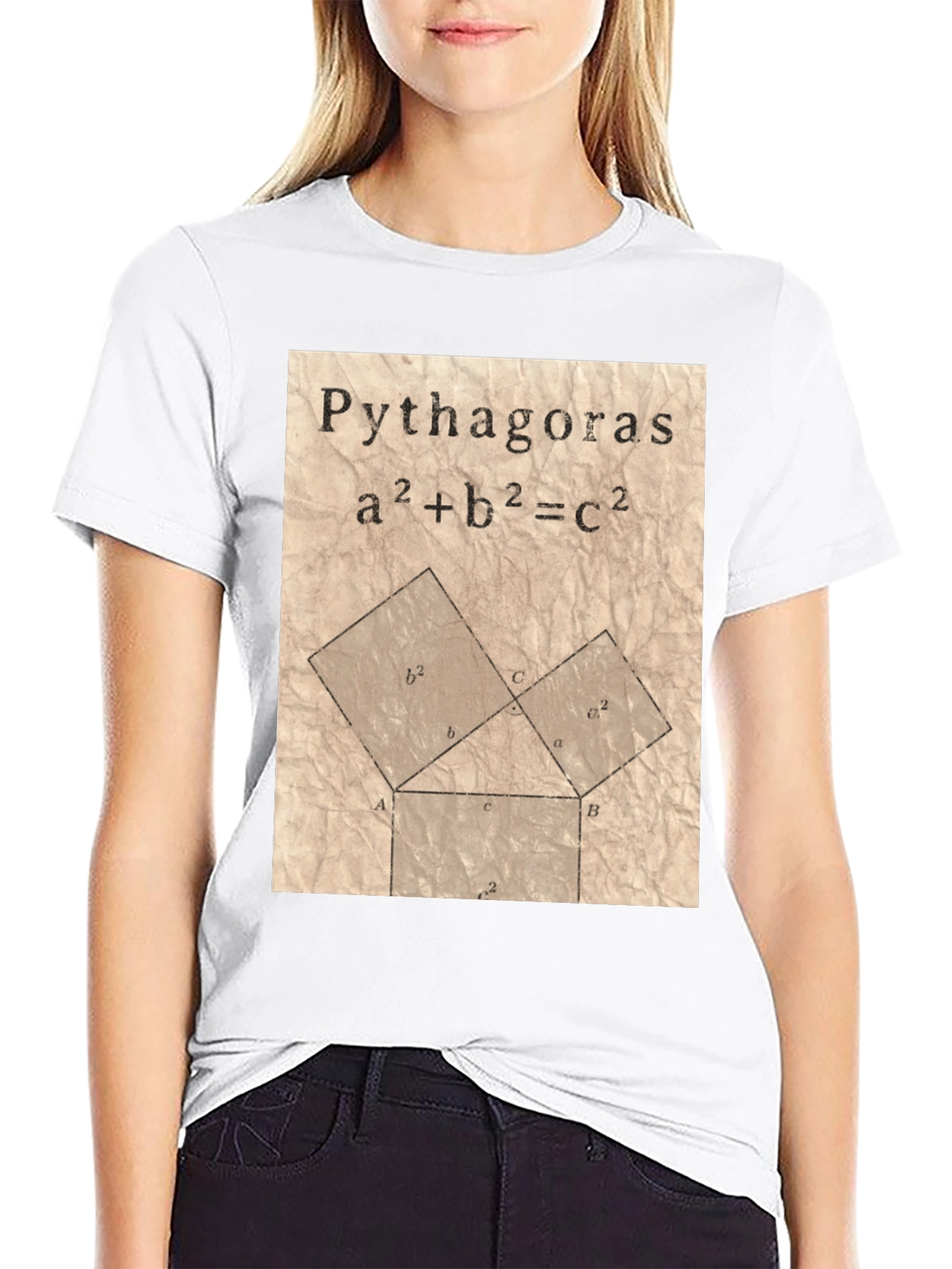 Pythagoras Theorem T-Shirt - Math Equation Tee