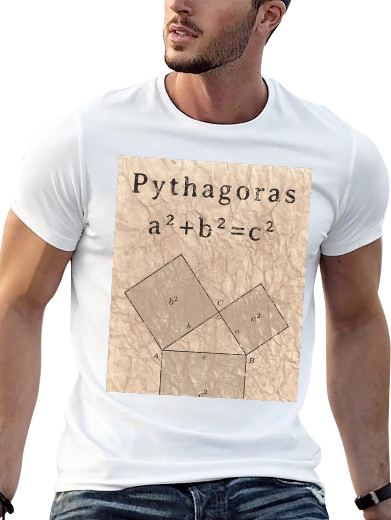 Pythagoras Theorem T-Shirt - Math Equation Tee