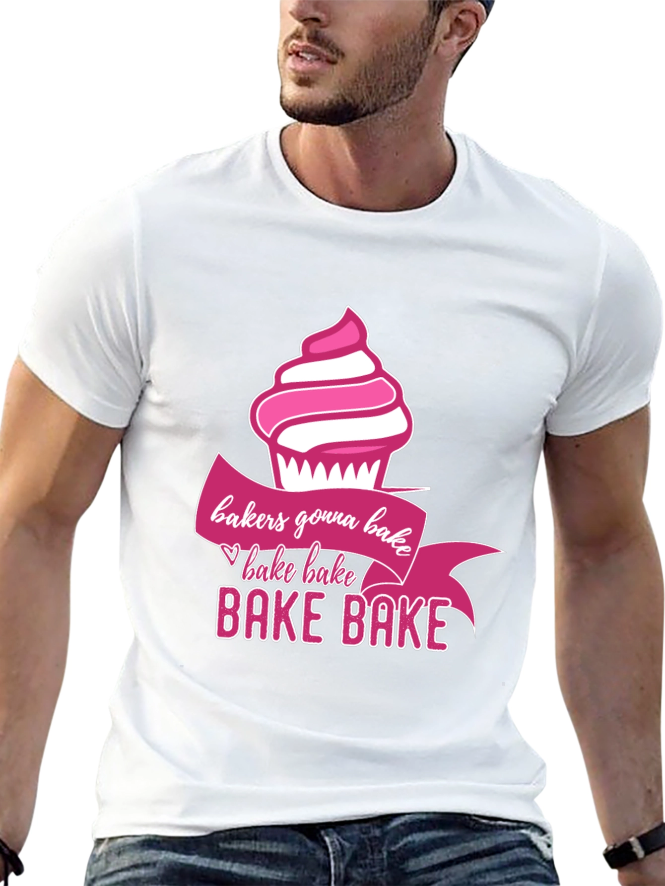 Bakers Gonna Bake T-Shirt Cupcake Design