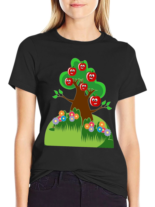 Apple Tree Graphic T-Shirt