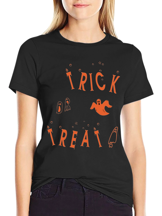 Halloween Trick or Treat Graphic Tee