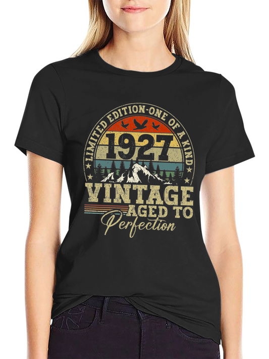 Vintage 1927 Limited Edition Aged To Perfection T-Shirt
