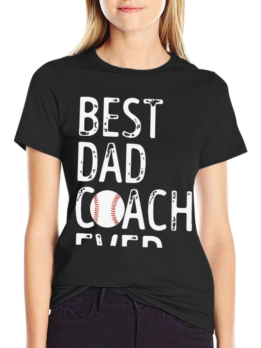 Best Dad Coach Ever Graphic Tee