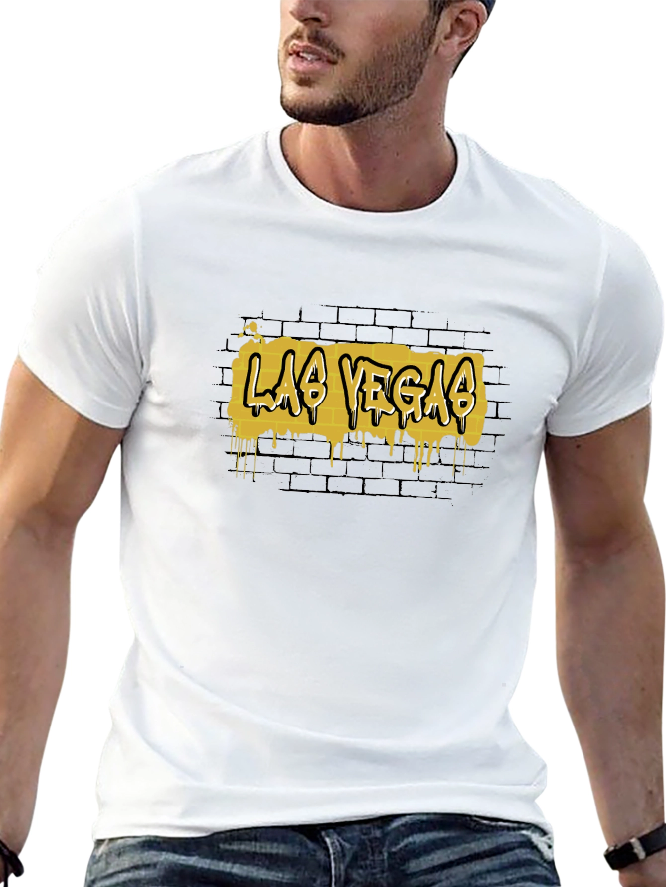 Las Vegas Graffiti Style T-Shirt