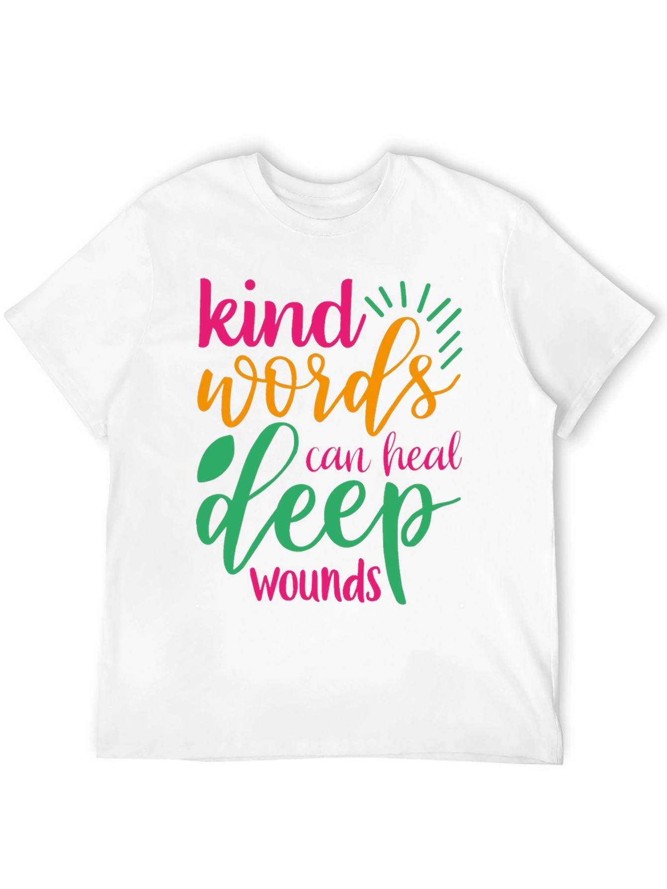 Kind Words Can Heal Deep Wounds Graphic Tee
