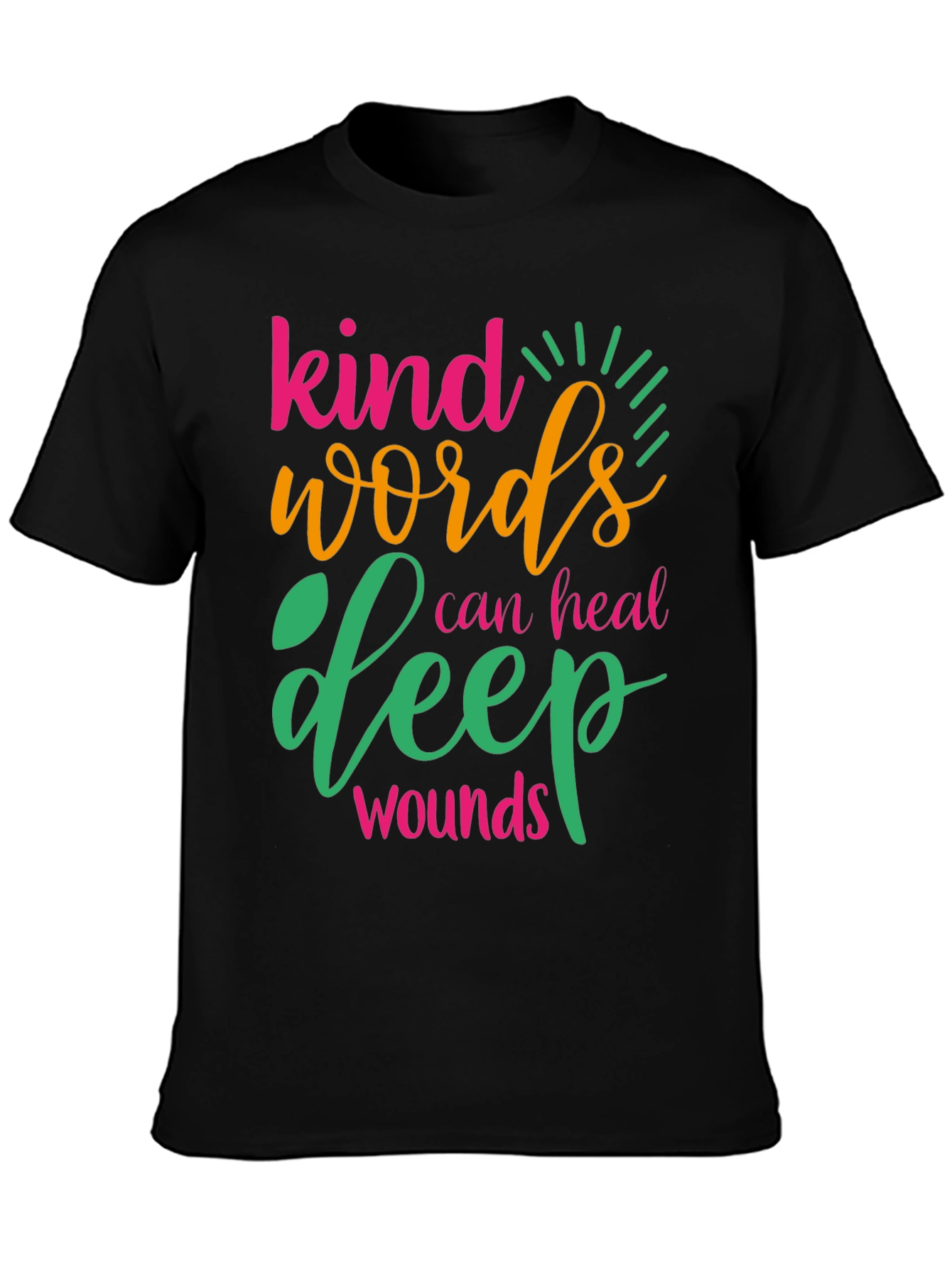 Kind Words Can Heal Deep Wounds Graphic Tee