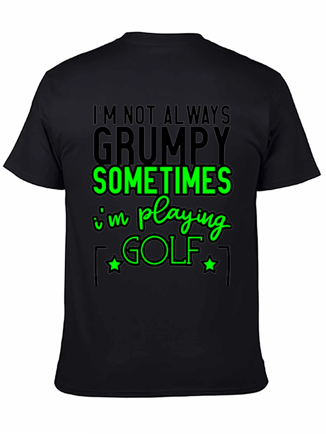Grumpy Golf T-Shirt - Funny Golfer Tee