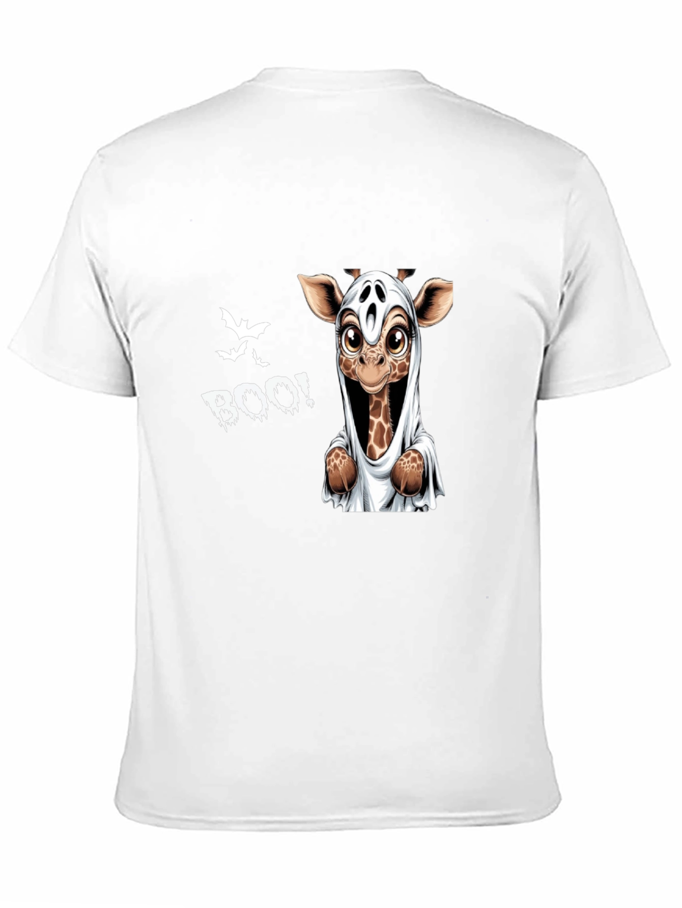 Halloween Giraffe Boo Graphic Tee