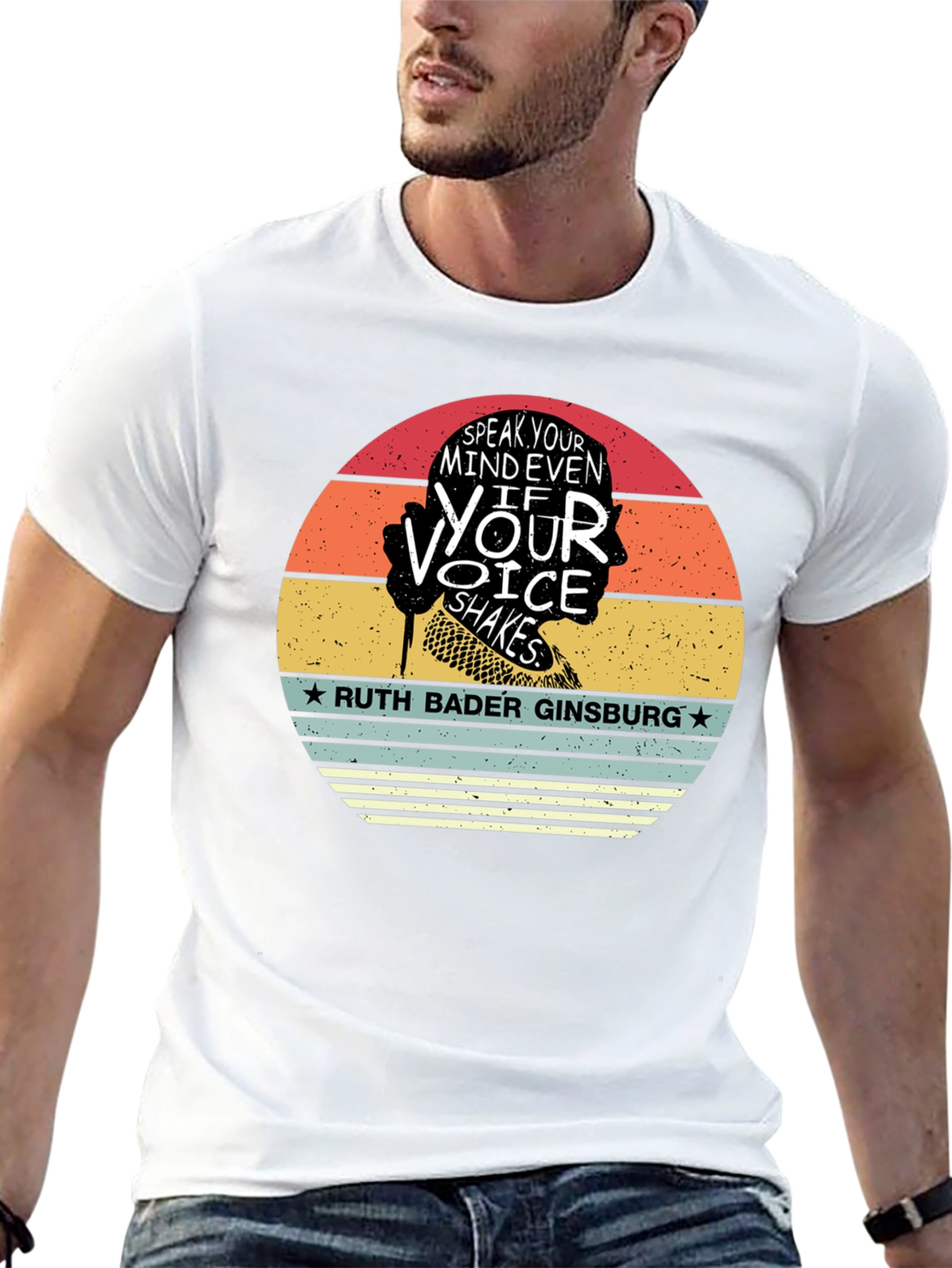 Ruth Bader Ginsburg Speak Your Mind T-Shirt