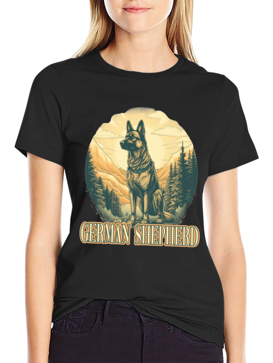 German Shepherd T-Shirt - Dog Lover Graphic Tee