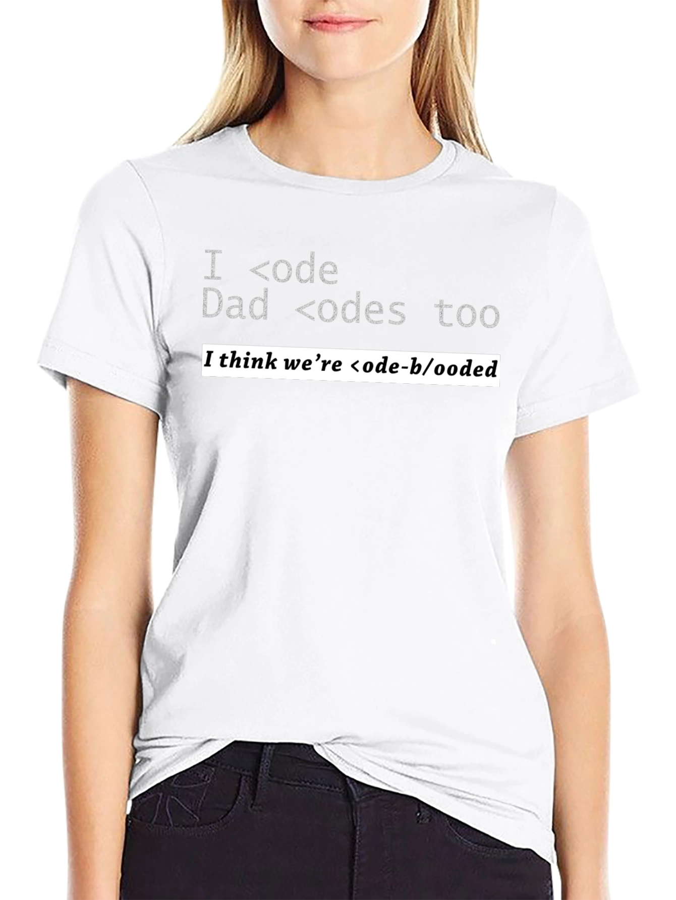 Funny Programmer Dad T-Shirt - Code-Blooded
