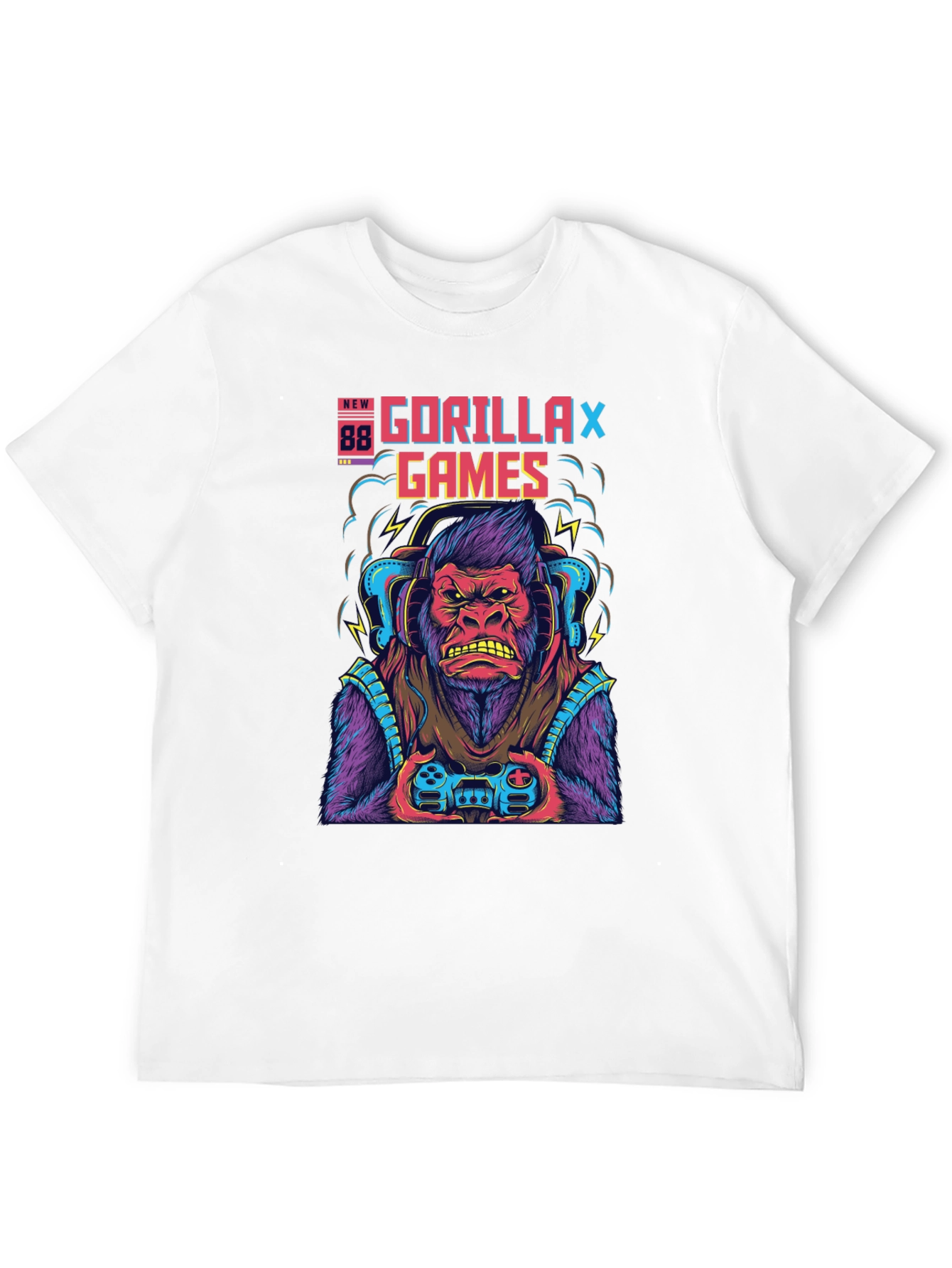 Gorilla Games Graphic T-Shirt - Gamer Ape Tee