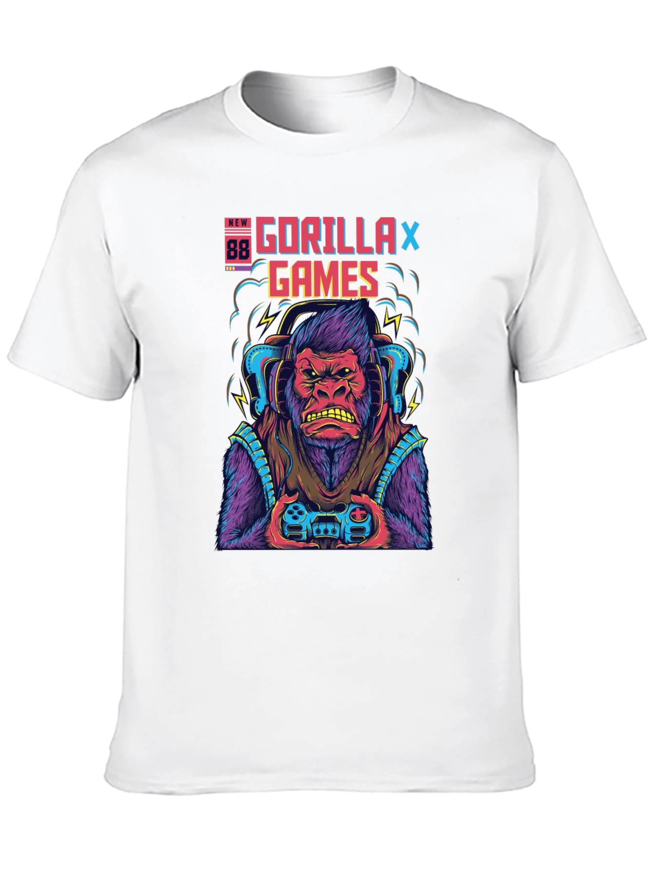Gorilla Games Graphic T-Shirt - Gamer Ape Tee