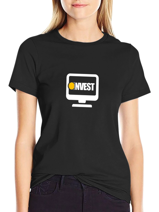 Invest Graphic T-Shirt - Modern Design