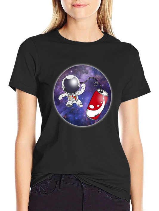 Astronaut Soda T-Shirt - Space Drink Tee