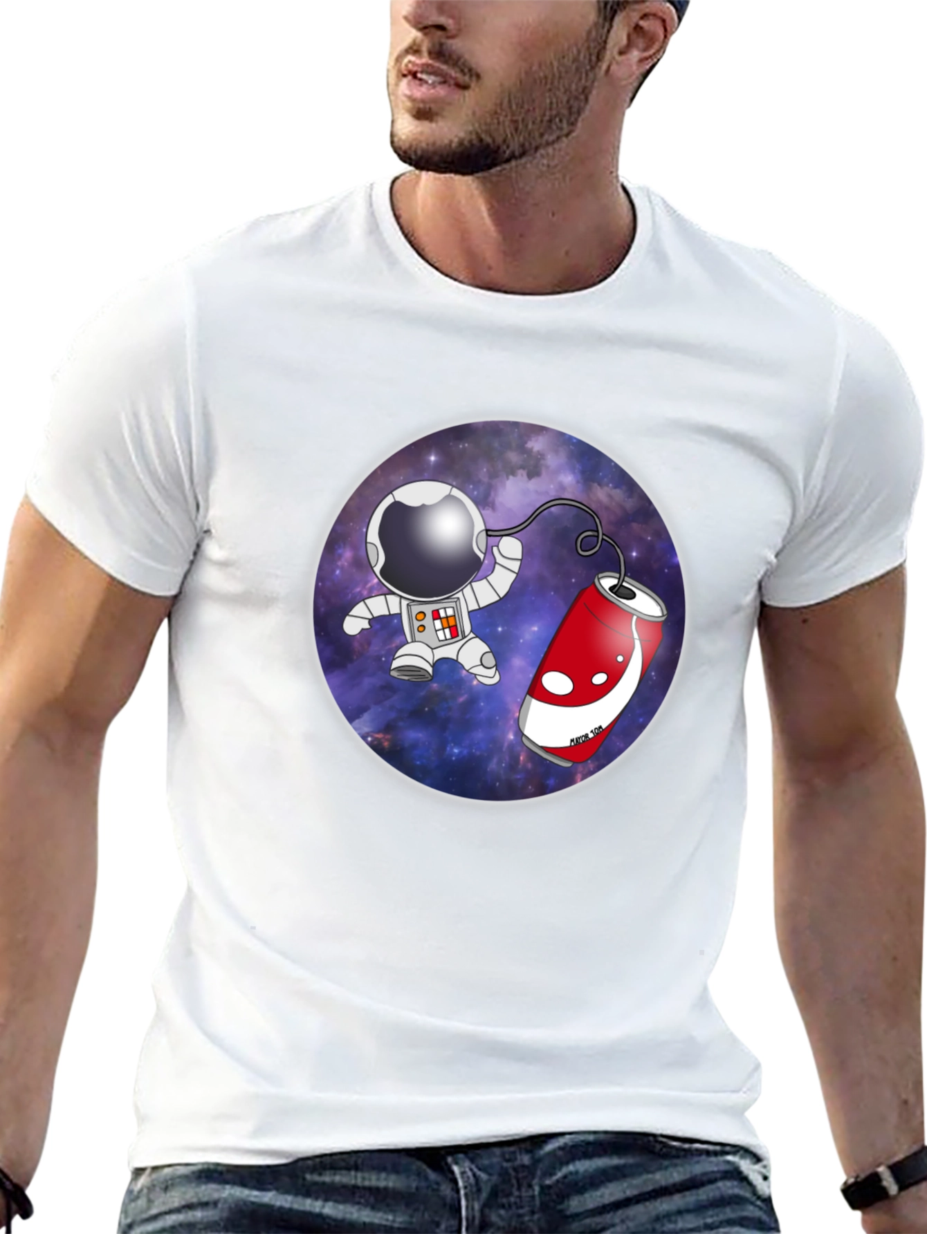Astronaut Soda T-Shirt - Space Drink Tee