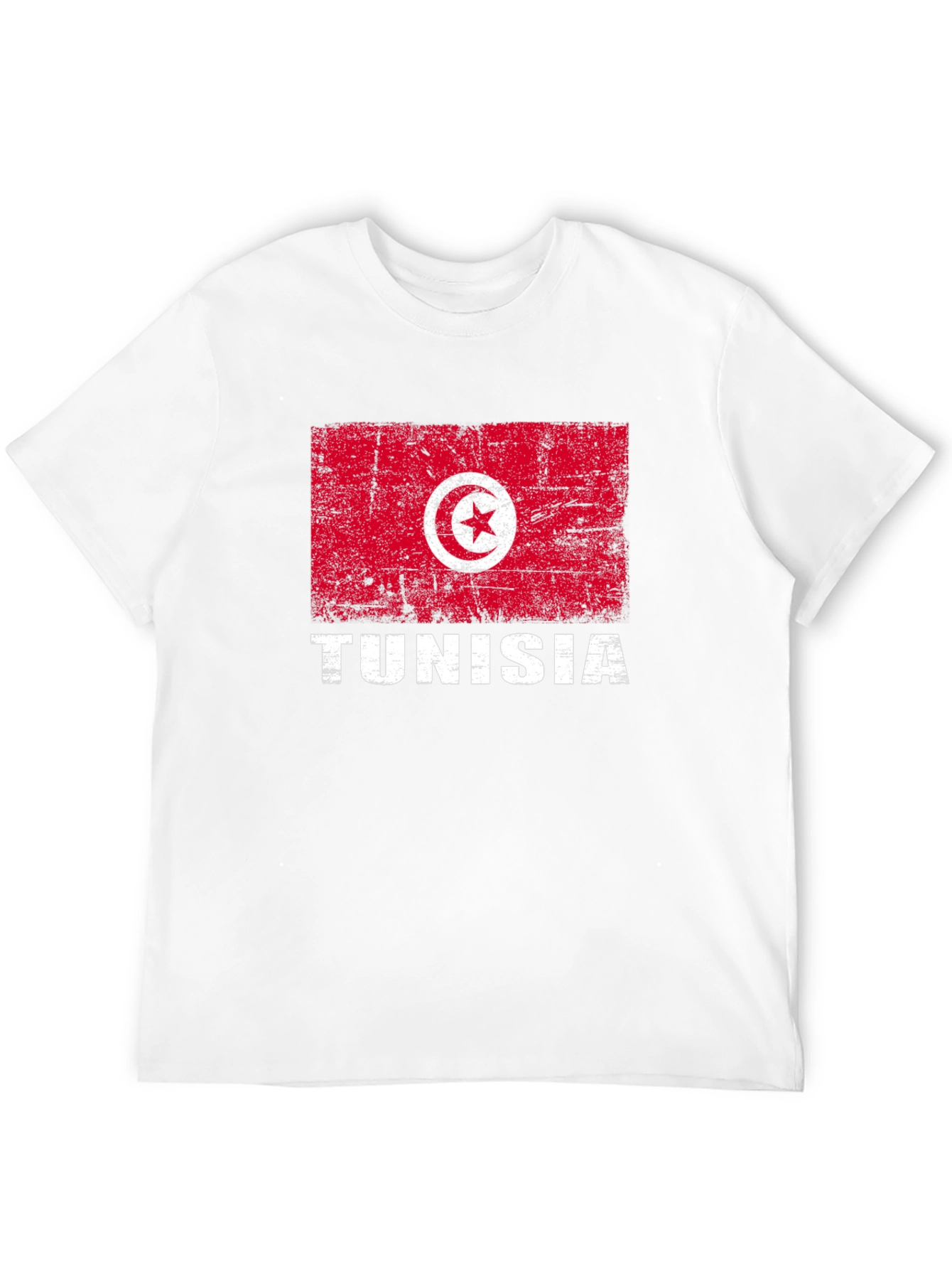 Tunisia Flag Graphic T-Shirt