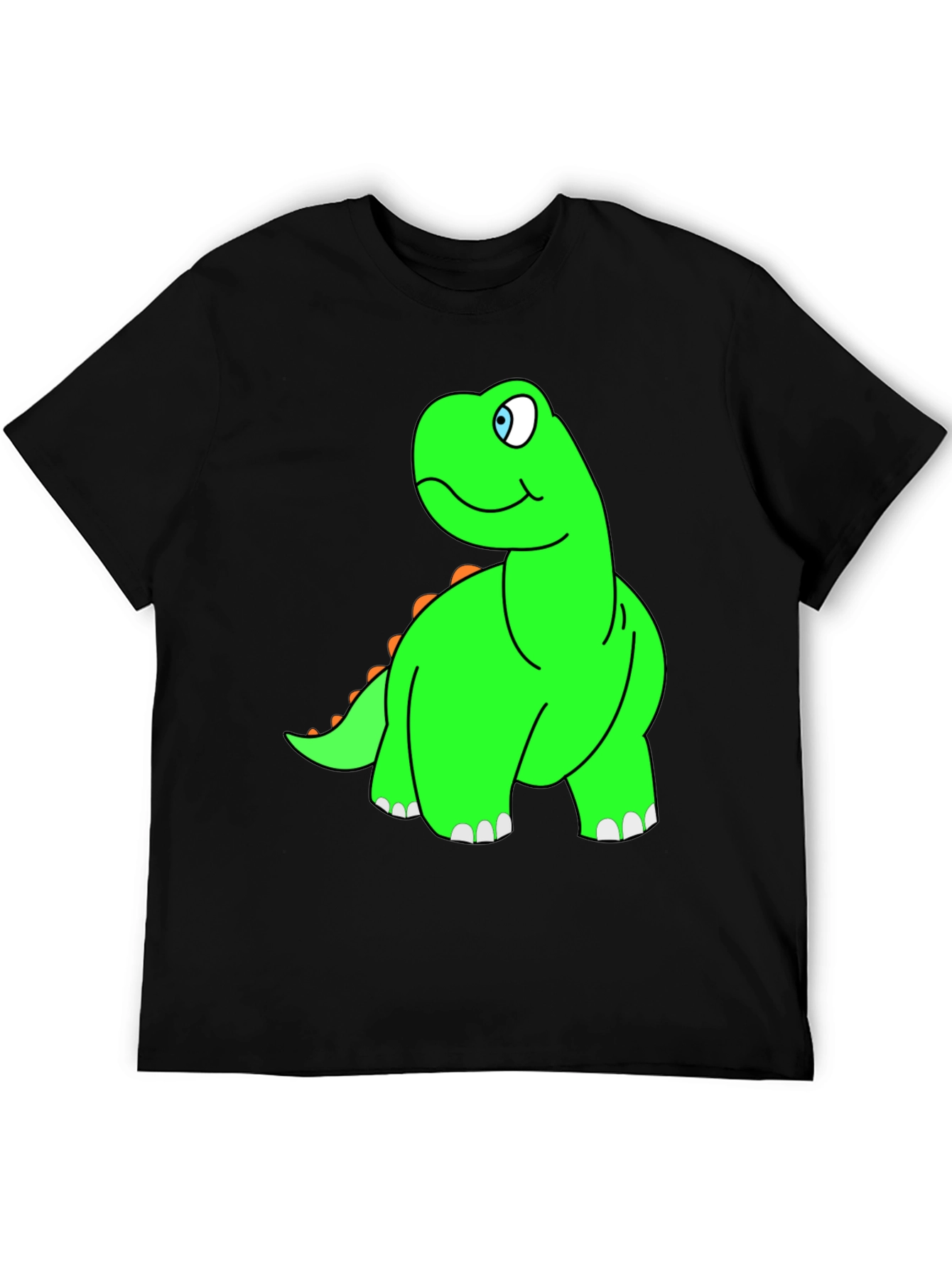 Cartoon Dinosaur Graphic Tee
