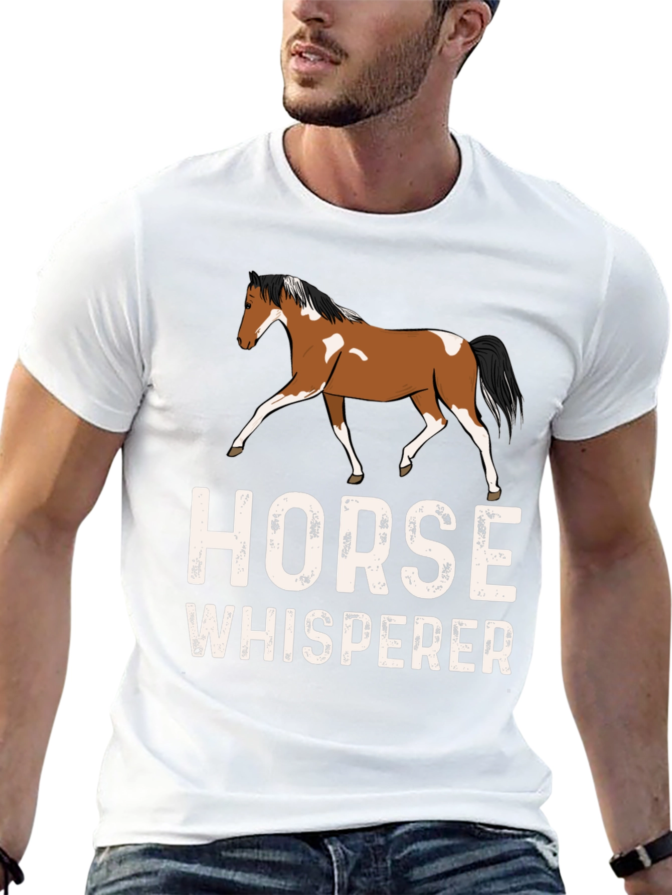Horse Whisperer Graphic Tee - Equestrian Lover Shirt