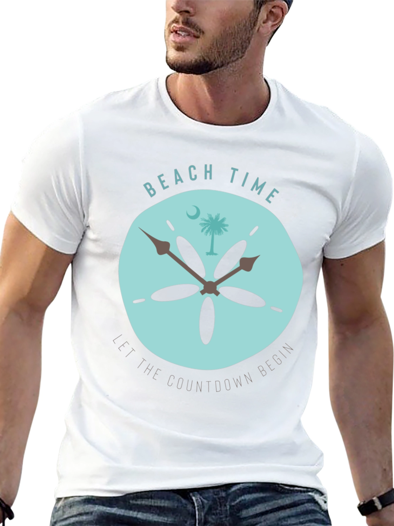 Beach Time Countdown T-Shirt
