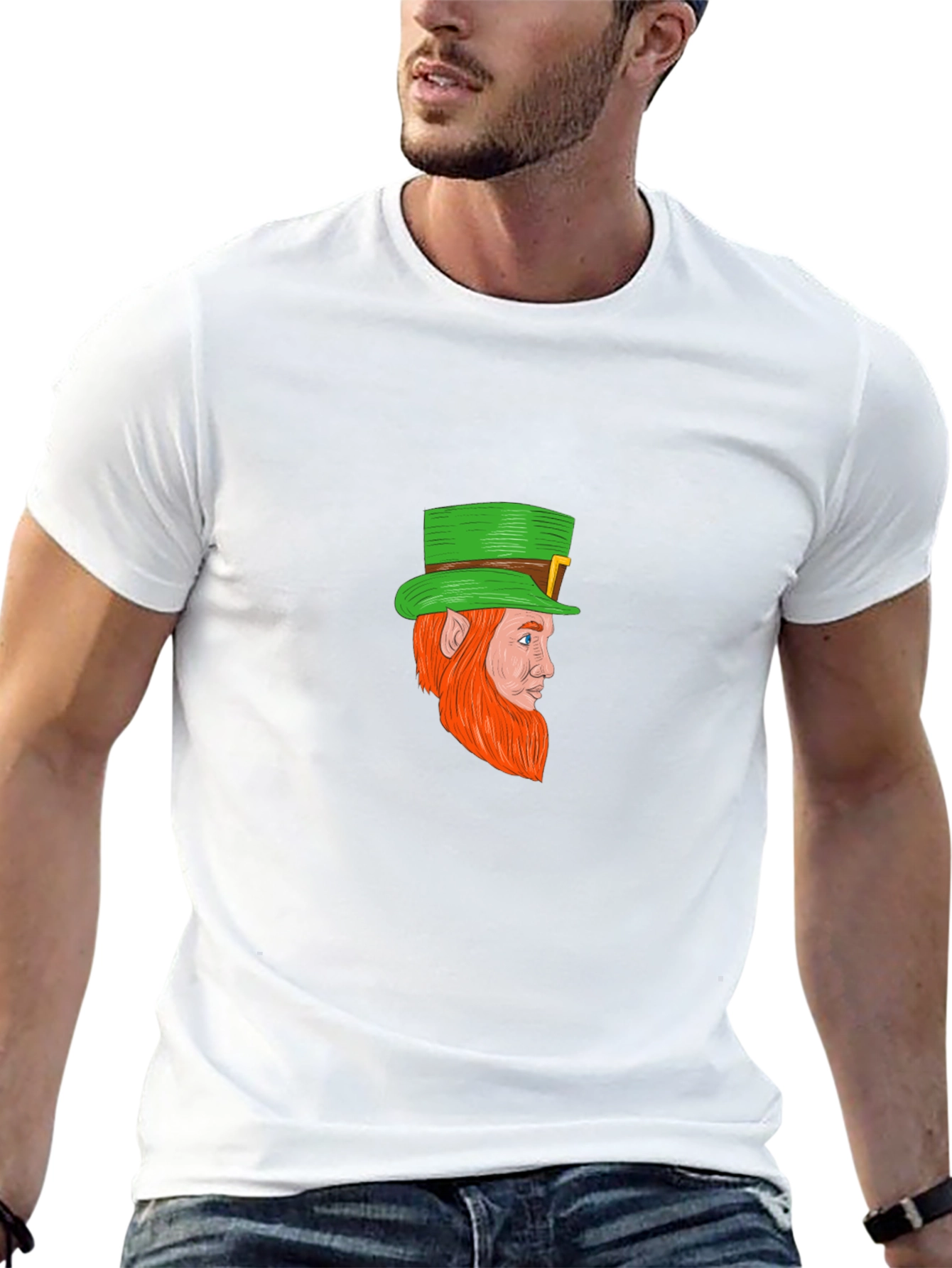 Leprechaun Graphic T-Shirt - St. Patricks Day Tee