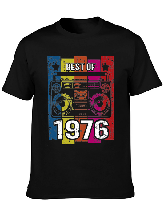 Best of 1976 Retro Boombox T-Shirt
