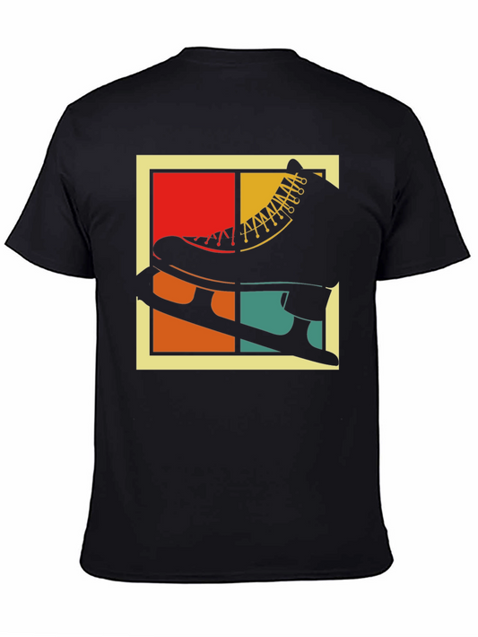 Retro Ice Skate Graphic T-Shirt