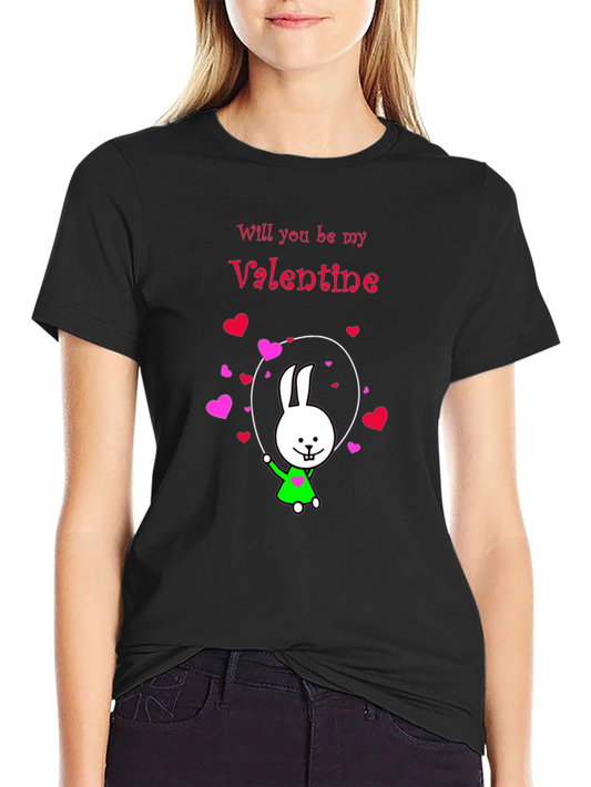 Valentines Day T-Shirt: Will You Be My Valentine?