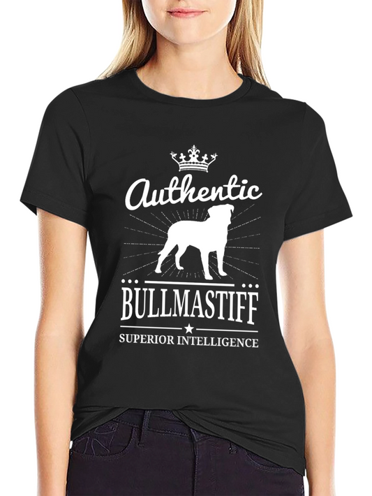 Authentic Bullmastiff T-Shirt - Superior Intelligence