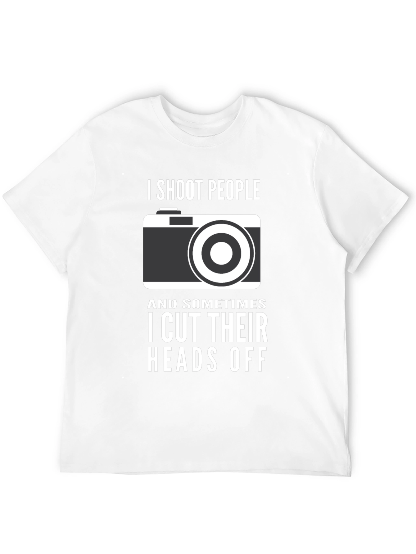 Funny Photographer T-Shirt - I Shoot People Tee
