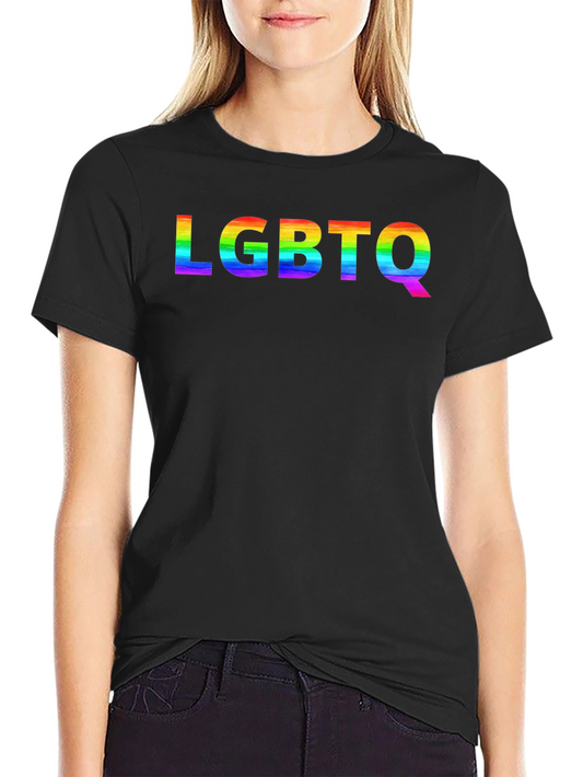 LGBTQ Pride Rainbow Graphic Tee