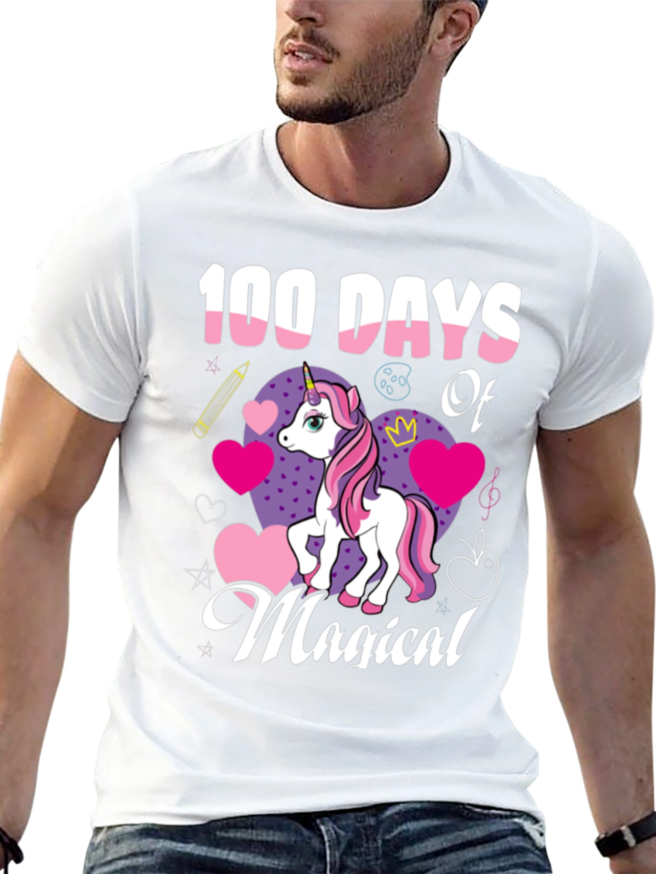 100 Days of Magical Unicorn T-Shirt