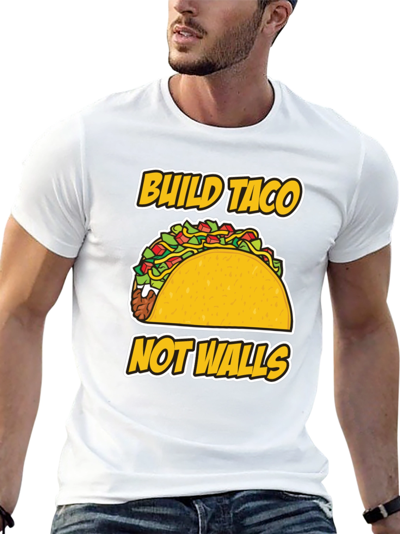 Build Taco Not Walls T-Shirt - Graphic Tee