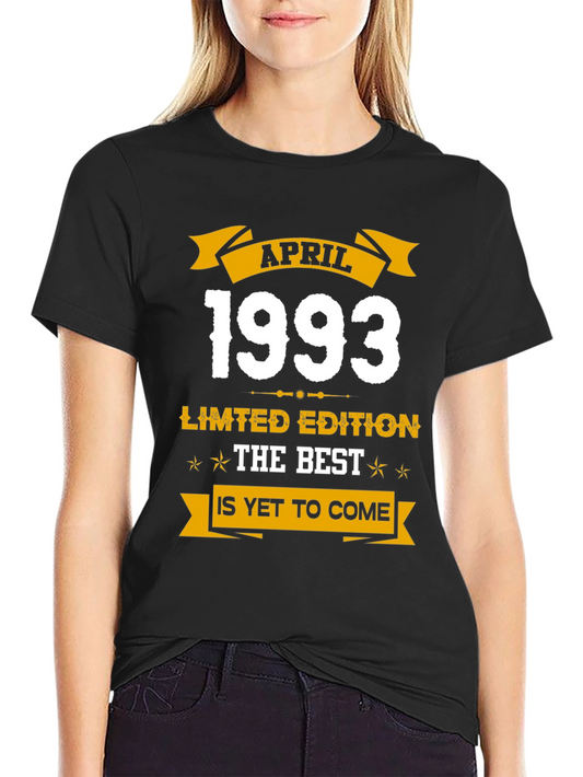 April 1993 Limited Edition Graphic T-Shirt