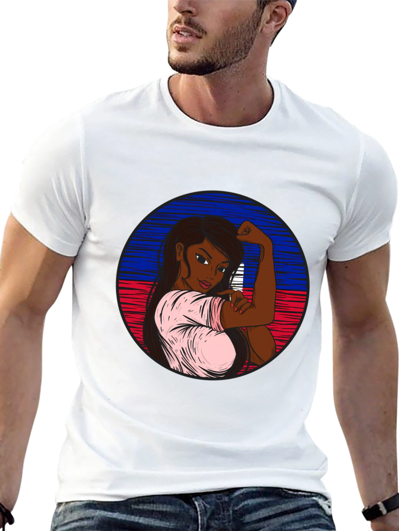 Empowered Woman Tee - Black