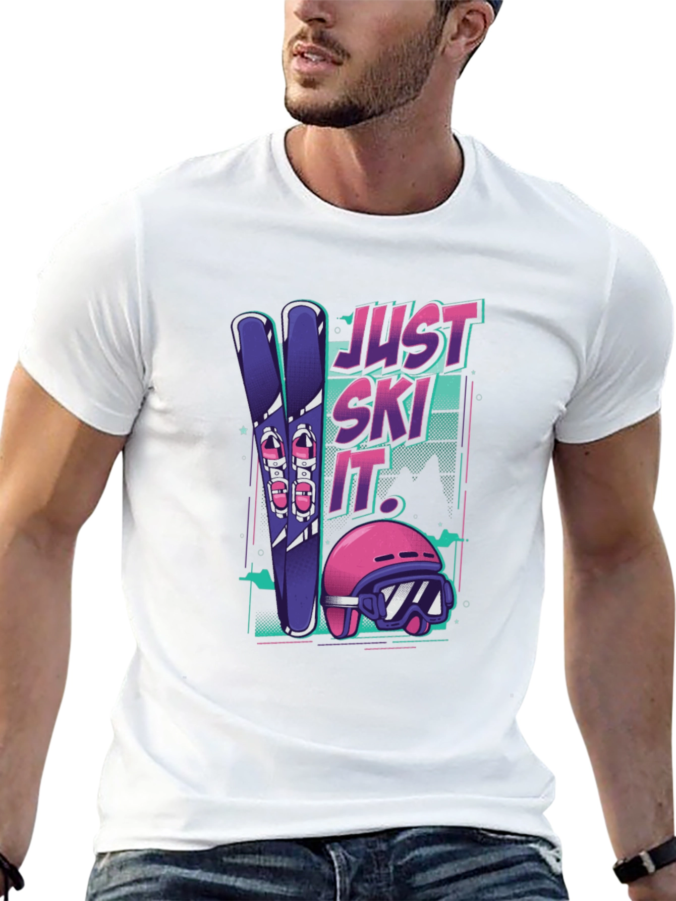 Just Ski It! Graphic Tee