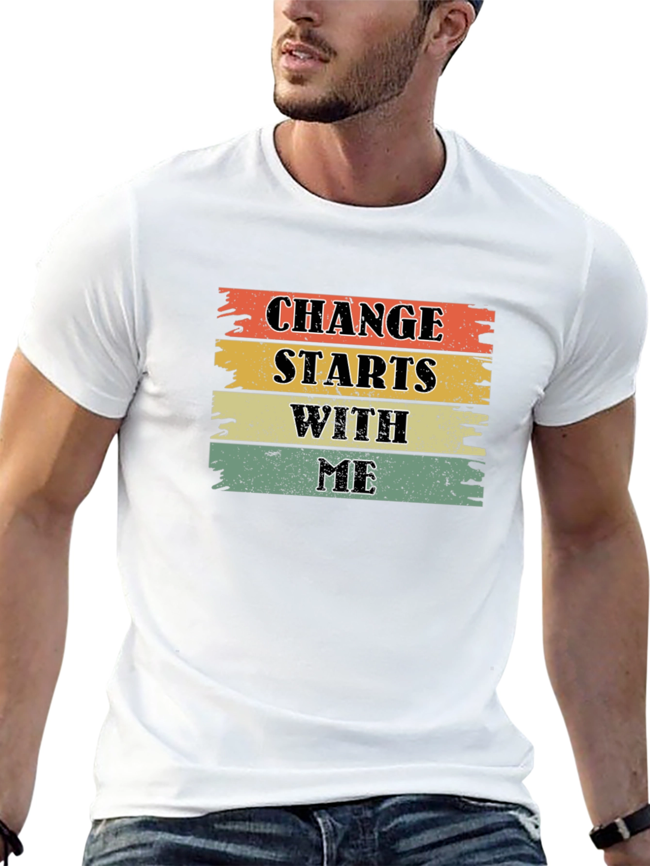Change Starts With Me Graphic T-Shirt