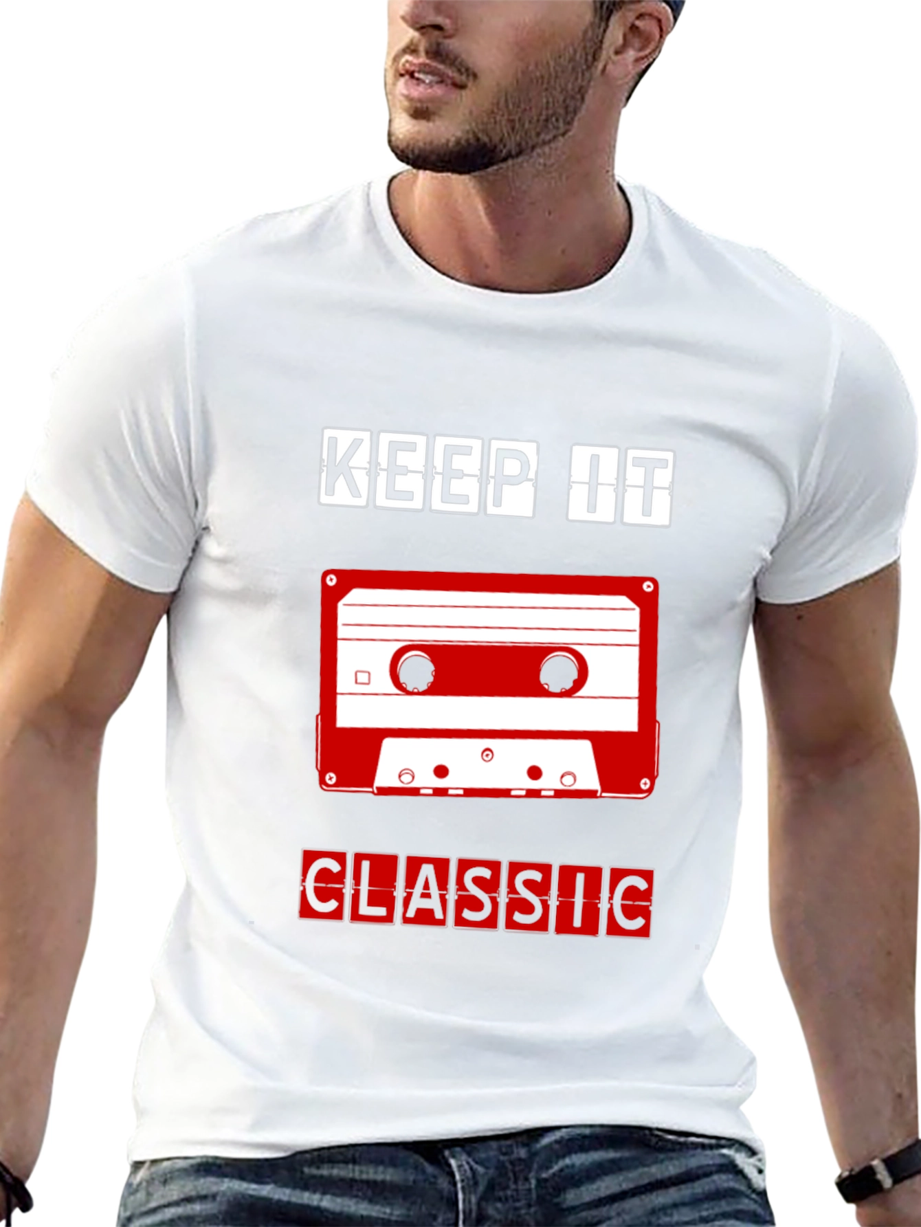 Keep It Classic Retro Cassette Tape T-Shirt
