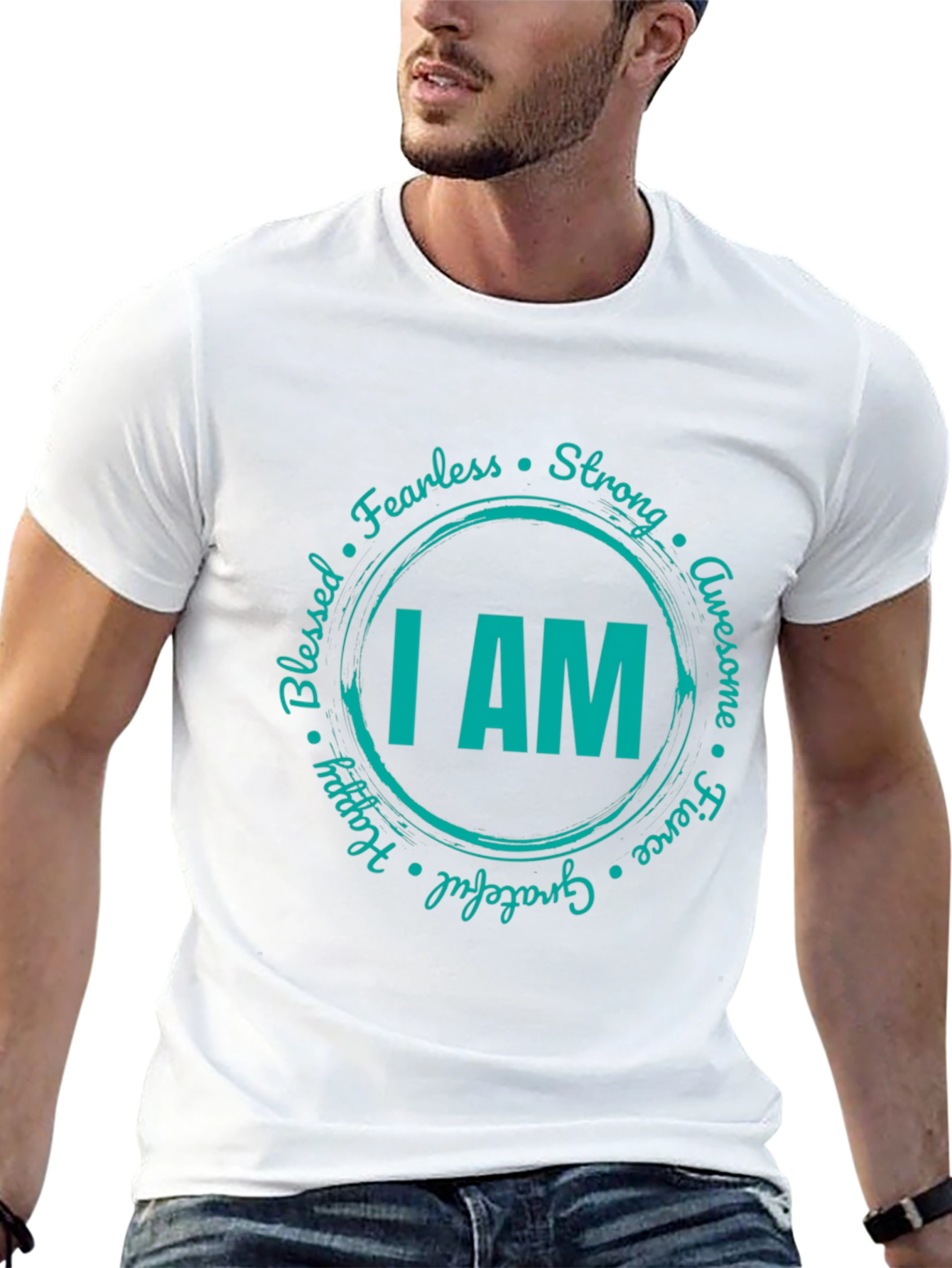 I AM Circle Graphic Tee