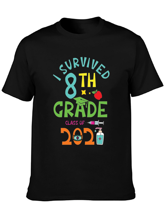 I Survived 8th Grade Class of 2021 T-Shirt