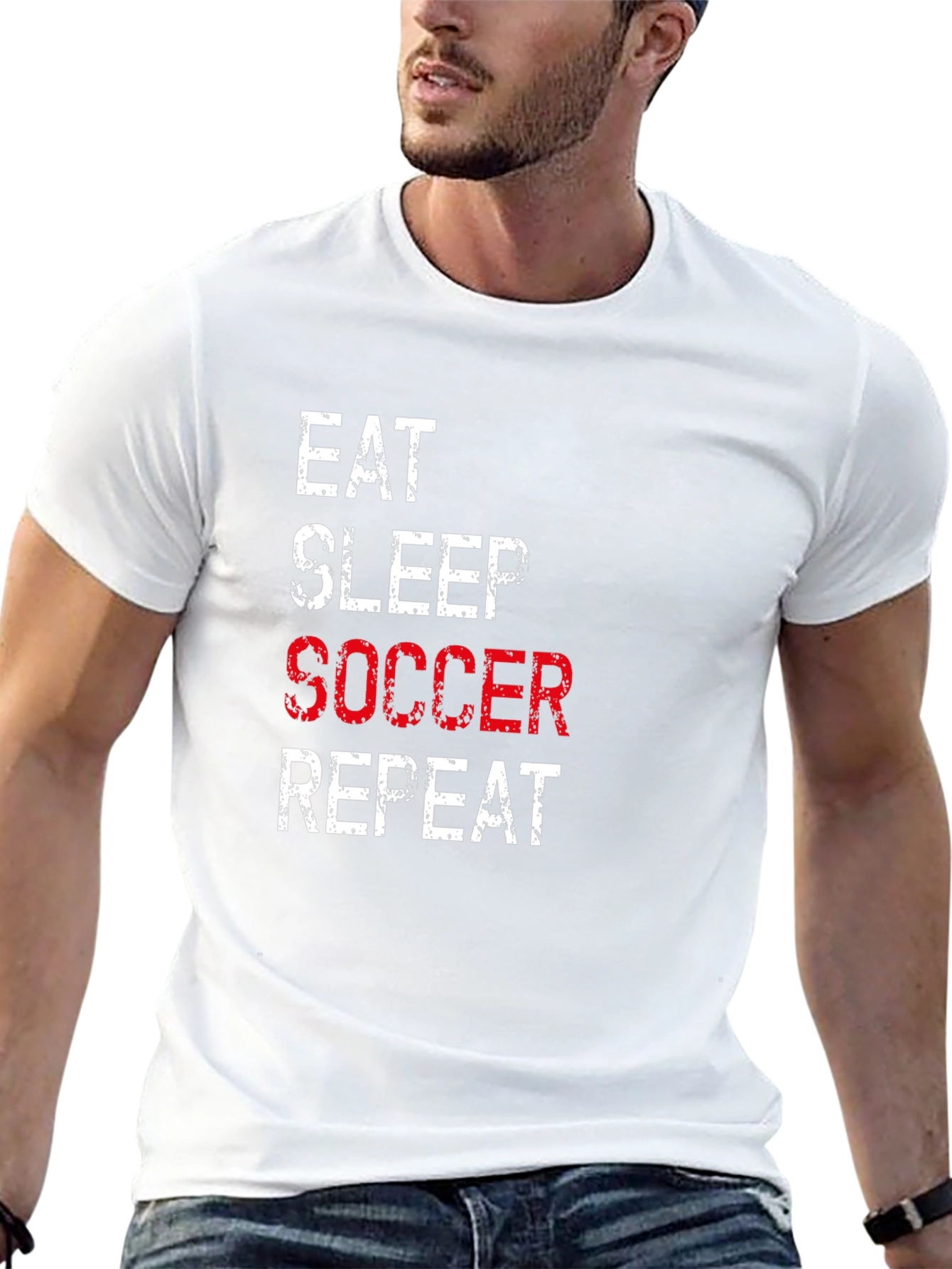 Eat Sleep Soccer Repeat T-Shirt