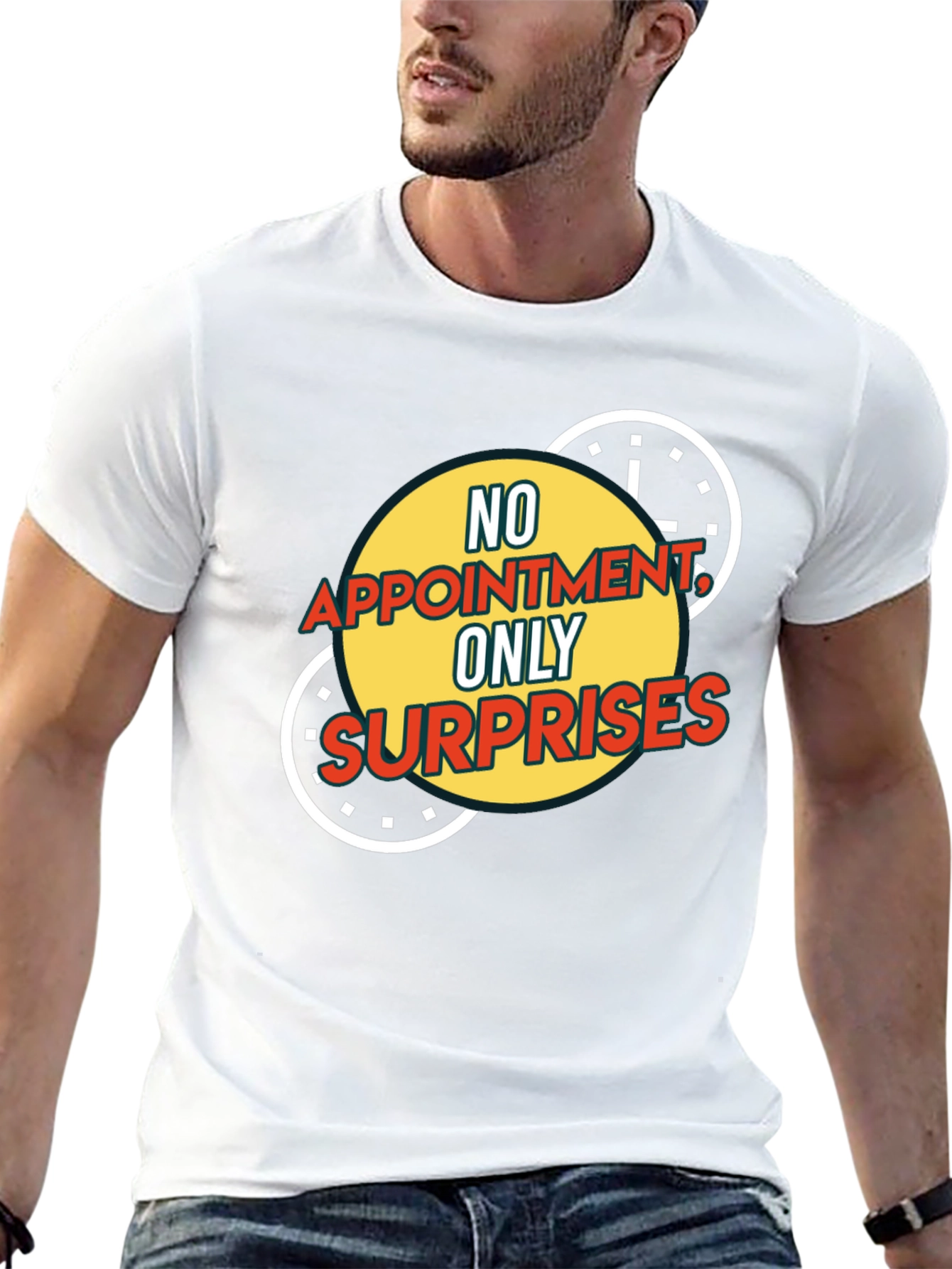 No Appointment Only Surprises Graphic Tee