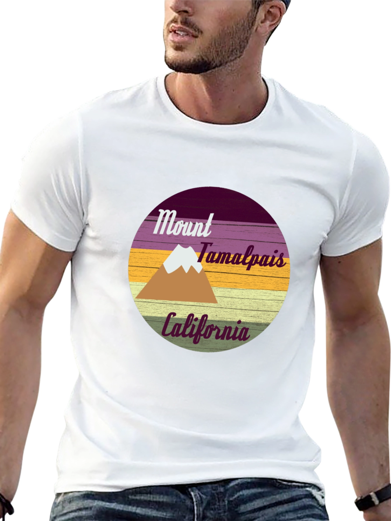 Mount Tamalpais California Graphic T-Shirt