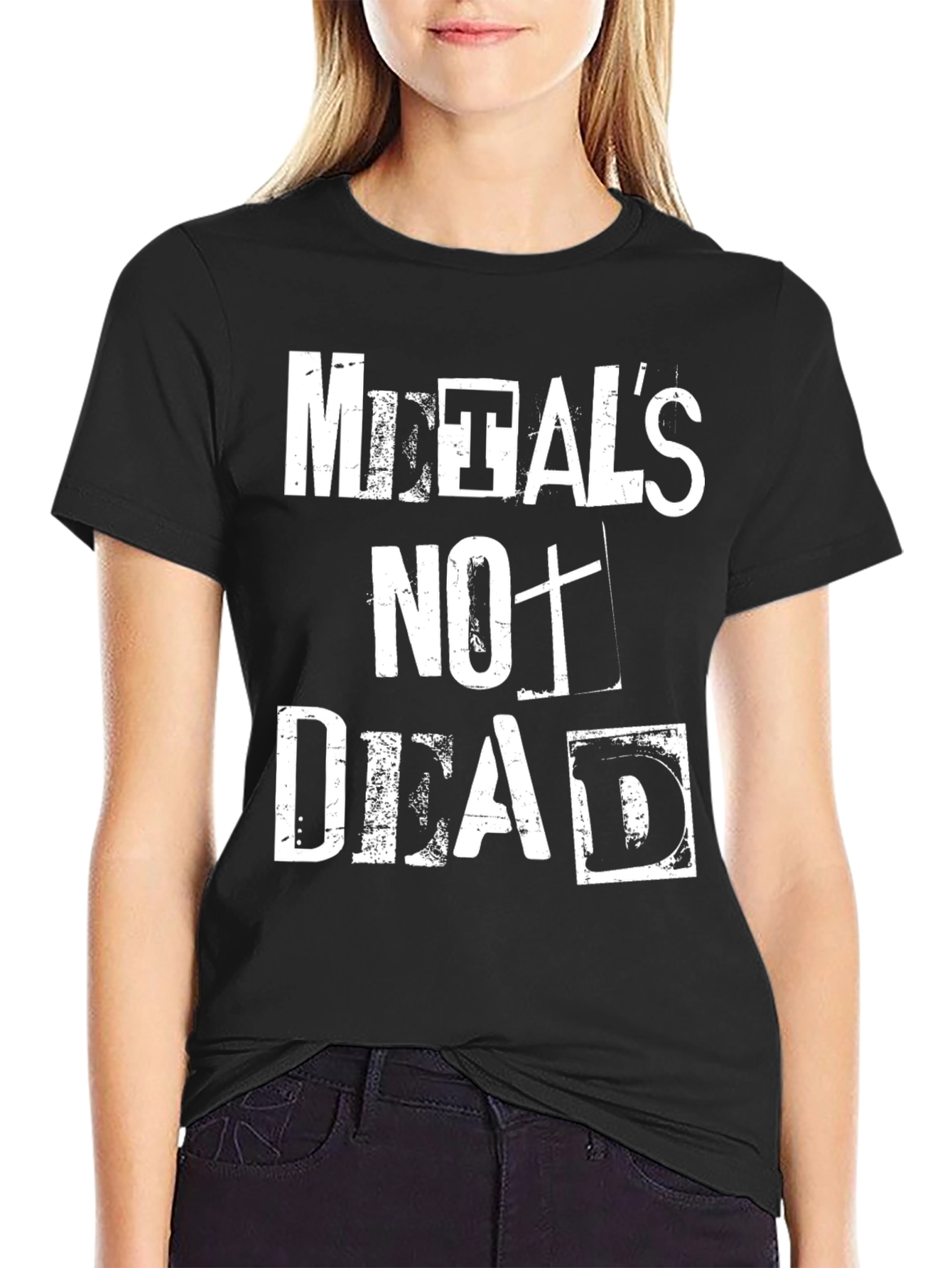Metals Not Dead Graphic T-Shirt