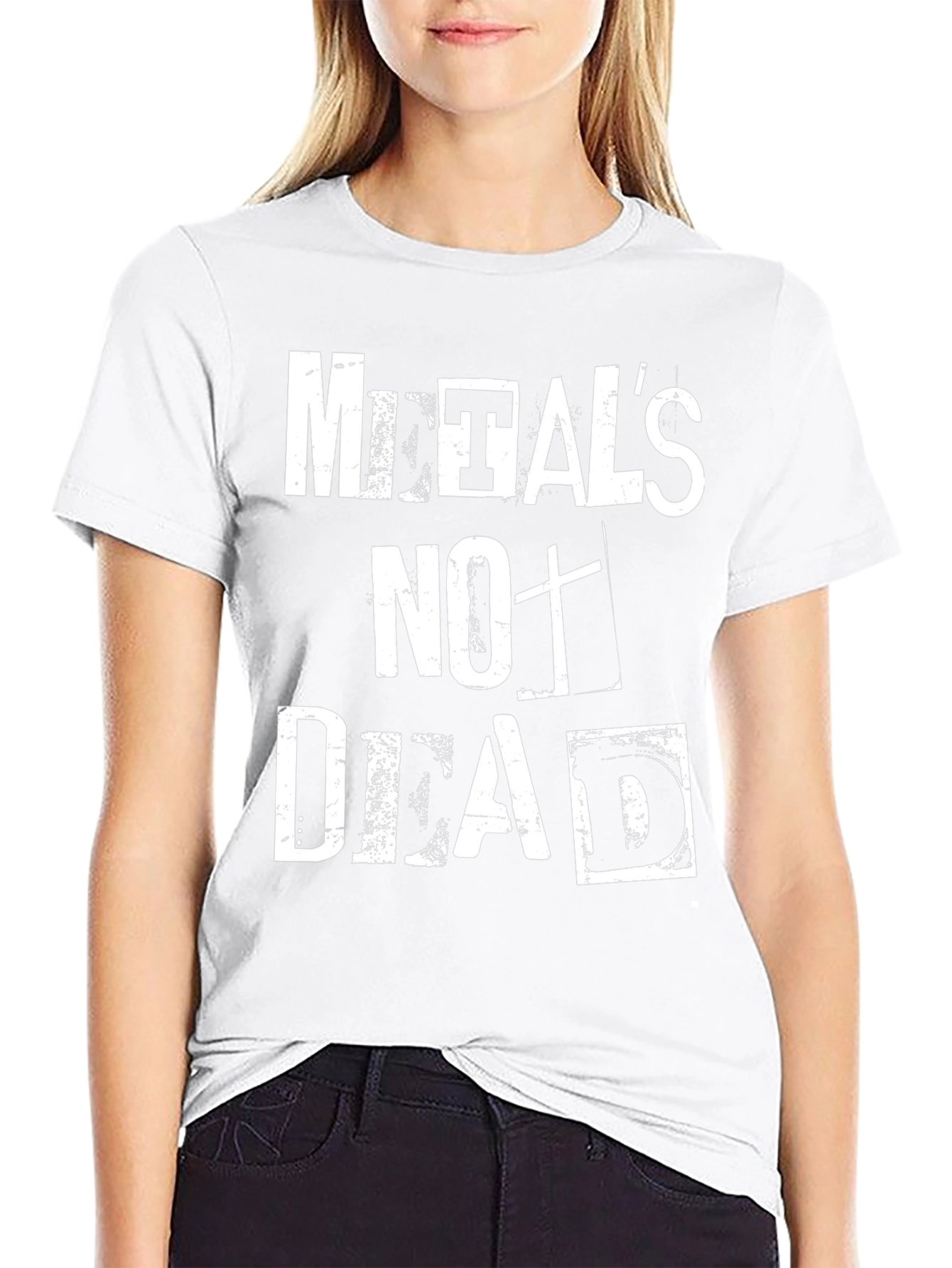 Metals Not Dead Graphic T-Shirt