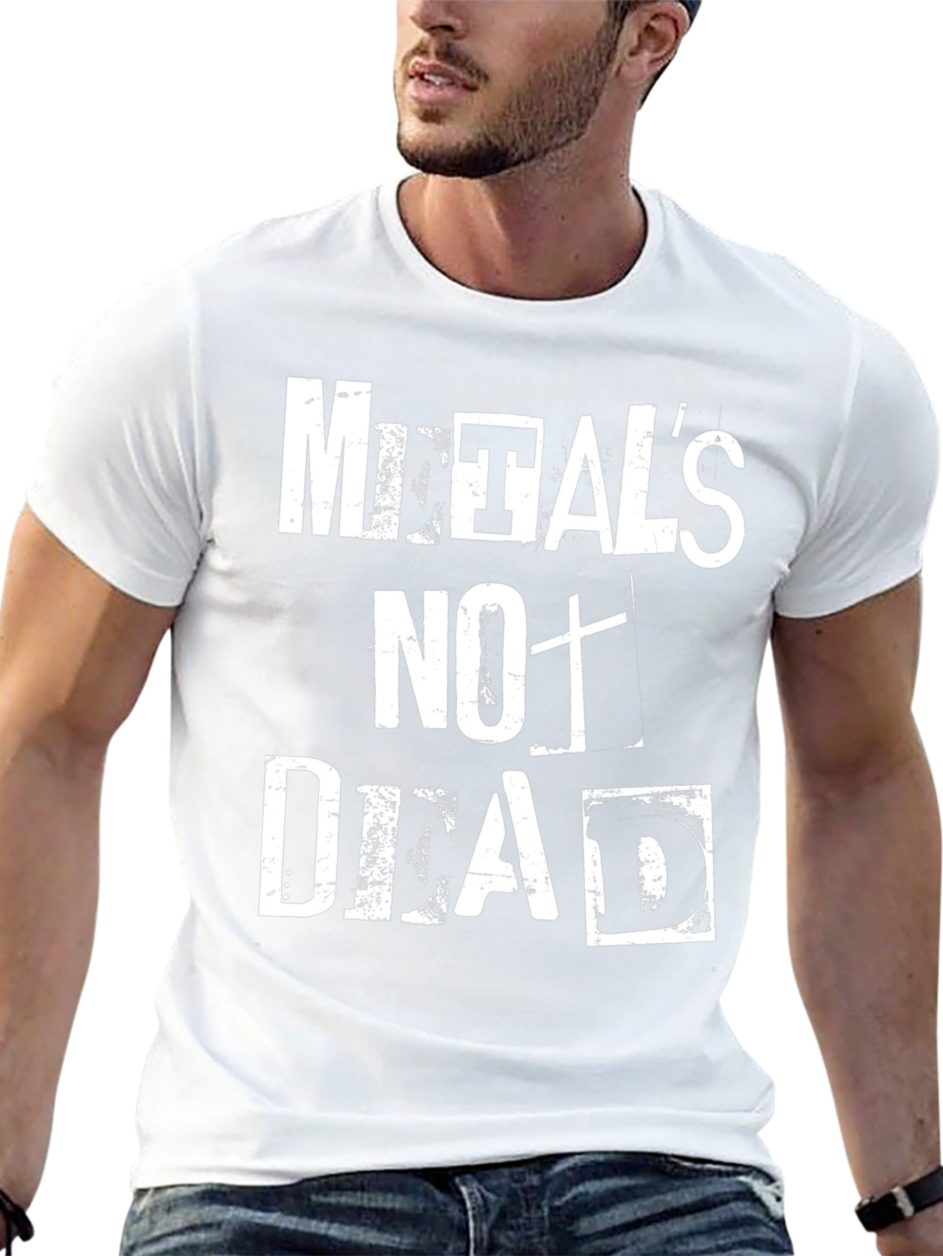 Metals Not Dead Graphic T-Shirt