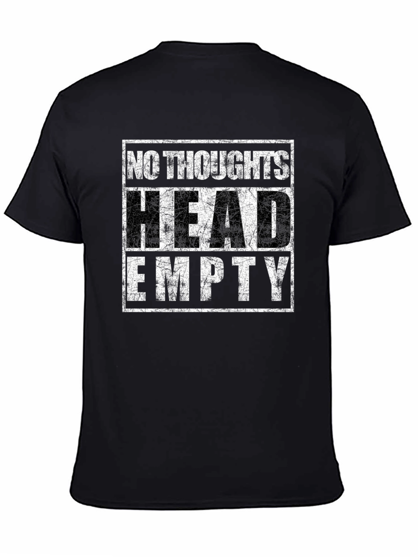 No Thoughts Head Empty Graphic T-Shirt