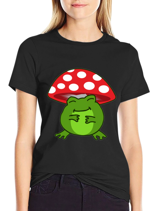 Frog Under Mushroom T-Shirt